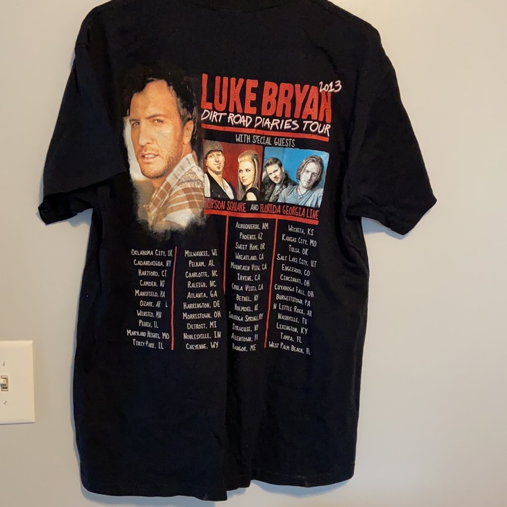 Luke Bryan concert t-shirt - Picture 2 of 2